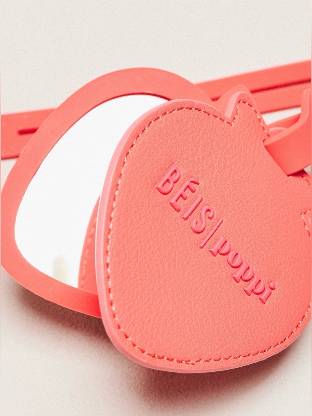 BEIS x Poppi Strawberry Mirror Bag Charm - Picture 3 of 6